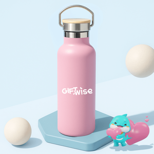 Botella de Agua de Acero Inoxidable Aislada con Logotipo Personalizado, Doble Pared, Vacío, 750ml-1L, con Asa, Grabado Láser, Serigrafía, MOQ Bajo - Product Image 4