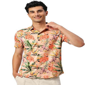 Camisa Casual de Manga Larga para Hombre, de Algodón Orgánico, Antiarrugas, Transpirable, Lisa, para Adolescentes, Verano - Product Image 2
