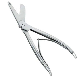 Ciseaux de précision chirurgicaux WORLD PRECISION pour salle d'urgence, 8 pouces, à bord dentelé, en acier inoxydable, forceps manuel pour maintenir les plaques osseuses, pour hôpital - Product Image 1