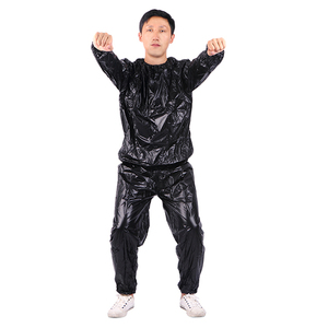 Traje de Sauna OEM para Adelgazar y Perder Peso, con Color y Talla Personalizados, Material de PVC y Poliéster, Unisex - Product Image 1