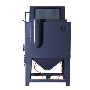 Commercial 265 Gallon/990L <b>Sandblaster</b> Cabinet Oversized View Window 125 PSI 24 CFM Vacuum Filtration System TMG Spray Booths - Product Image 3