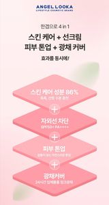 Cosmetici Coreani Angellooka PINK TONE-UP SUN ESSENCE 35ml - Product Image 4