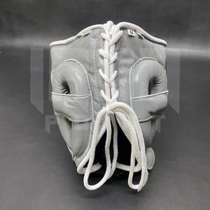 Protège-têtes de boxe personnalisables en cuir de vachette de qualité supérieure, à lacets, avec rembourrage épais à 4 couches, poignées anti-humidité pour l'entraînement - Product Image 2