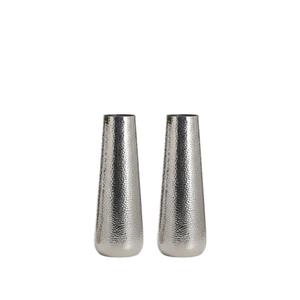 Vase à fleurs en métal martelé de qualité supérieure, décoration de table ronde pour la maison, pot de fleurs décoratif pour plantes d'intérieur et d'extérieur, en solde - Product Image 4