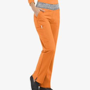 Anti Wrinkle Washable Breathable Quick-drying Knitted Scrub Pants Women Soft Stretchable Fitted Medical Professionals - Product Image 1