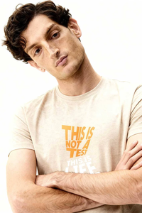 Camiseta '' SOSH 4 '' para hombre, camiseta con la frase "This Is Not A Test" - Product Image 2