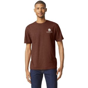 Camiseta de Hombre OEM, Manga Corta, Cuello Redondo, Algodón, Informal, con Logotipo Personalizado, Ropa al por Mayor, Fabricante de Ropa - Product Image 1