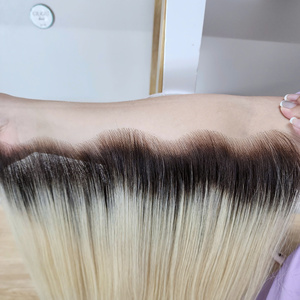 GUGU Cabello Liso Extremo Virgen Vietnamita, Trama Doble a Máquina, Paquete de Cabello con Micro-Enlace, 100% Cabello Humano Suave Sin Enredos para - Product Image 3