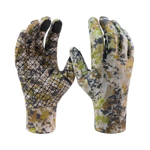 Camouflage <b>Fingerless</b> Hunting <b>Gloves</b> Lightweight Microfiber Waterproof Breathable Half Finger Outdoor Shooting Gear - Product Image 6
