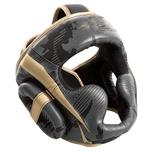 Professional Custom Size Leather Unisex <b>Head</b> Guard Boxing Kick Boxing <b>Training</b> Non-Slip UV Protection Outdoor Use Custom Logo - Product Image 1