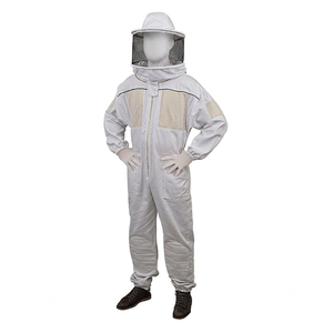 Combinaison de protection intégrale pour apiculteur, combinaison de récolte du miel avec fermeture éclair, ajustement confortable pour l'utilisation en apiculture - Product Image 2