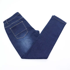 Pantalones Vaqueros de Moda, Ajustados, de Alta Calidad, Hechos en China, OEM, Tallas Grandes, para Hombre, de Mezclilla Lisa, de Algodón, Estilo Stacked - Product Image 6