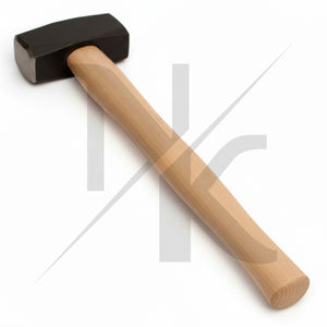 Marteau de fermeur de luxe en acier inoxydable à manche en bois, très vendu, pour équipement équin, facile à utiliser, pour fer à cheval sur mesure - Product Image 4