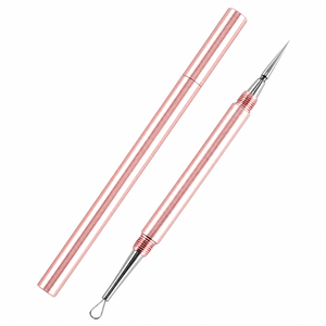 Aguja Profesional 2 en 1 de Acero Inoxidable para Eliminar el Acné, Herramienta para Eliminar Puntos Blancos y Negros, Extractor de Espinillas y Comedones - Product Image 5