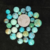Turquoise Naturelle Octogonale Géométrique Cabochon Pierre Précieuse Libre Polie à Dos Plat pour Bijoux Vente en Gros Brandon Jewel