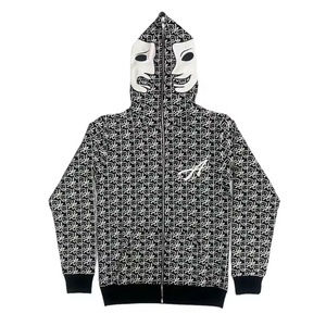 Men Asali <b>Hoodies</b> Bulk Supplier Comfortable Stylish <b>Zipper</b> <b>Hoodies</b> for Daily Wear Laugh Cry Print <b>Black</b> Colour Asali <b>Hoodies</b> Men - Product Image 1