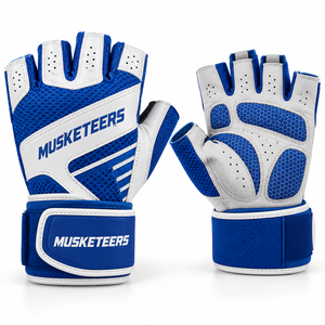 Gants de musculation de haute qualité, protection anti-callosités pour la paume, soutien du poignet, gants d'entraînement - Product Image 6