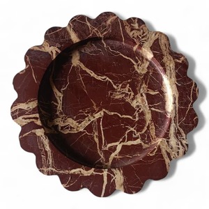 Plateau de service en résine fait main durable avec motif décoratif, personnalisable pour servir des boissons, ranger des bibelots, ajouter une touche artistique - Product Image 3
