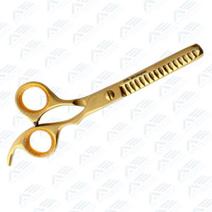 Ciseaux de coiffure professionnels en acier pour salon de barbier, ciseaux à effiler, ensemble de ciseaux de coiffure 6 pouces - Product Image 2