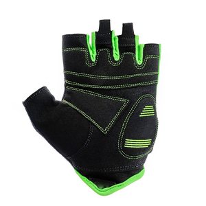 Gants de cyclisme pour hommes, demi-doigts, rembourrés, antidérapants, respirants, pour vélo de route, VTT, course à moto, été - Product Image 5