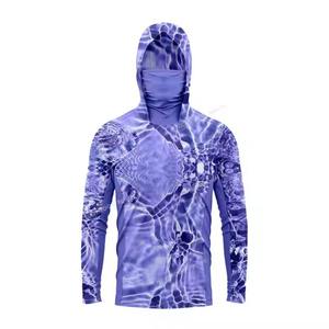 Sudadera con Capucha de Pesca para Hombre, Manga Larga, Protección UV, Diseño Personalizado, Secado Rápido - Product Image 2
