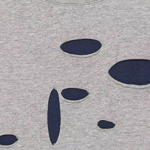wholesale <b>top</b> best New Design <b>Distressed</b> Custom Streetwear Oversized Knitted 100% Cotton Loose Fit T-Shirt for Women & Men - Product Image 5