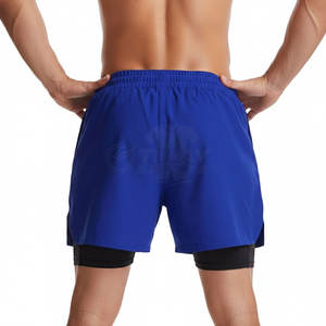 Pantalones Cortos Deportivos para Hombre, Tejido Resistente que Absorbe el Sudor, para Entrenamiento Intenso, Gimnasio y Actividades Deportivas - Product Image 3