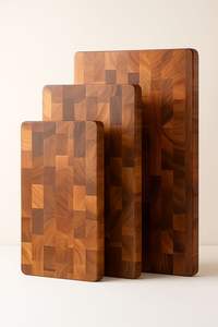 Planche à découper en bambou, planche à découper faite à la main - Product Image 5