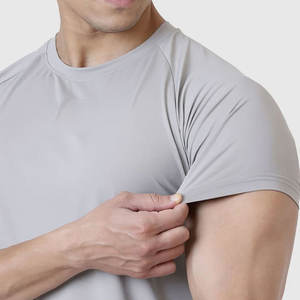 Camiseta Deportiva de Compresión de Manga Corta, Corte Regular, para Gimnasio y Entrenamiento, 100% Algodón, Estilo Deportivo, Verano 2026 - Product Image 5