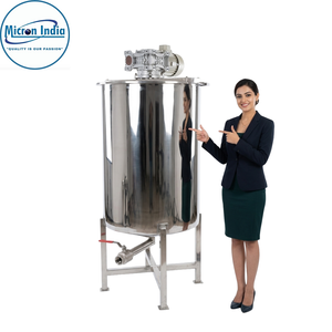 Tanque Mezclador Automático de Acero Inoxidable con Agitador para Mezclar Bebidas Carbonatadas y Líquidos |   Equipo Industrial Micron India - Product Image 5
