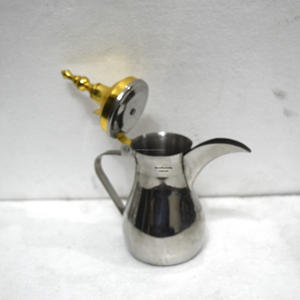FABRICANTE DE CAFETERA DE TÉ DALLAH ÁRABE DE DISEÑO ELEGANTE DE LA INDIA DALLAH ÁRABE EID DECORACIÓN RAMADAN DRINKWARE FABRICANTE DE REGALOS - Product Image 4