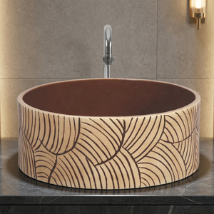 Lavabo de Cerámica Negro Mate Moderno, Lavabo Sobre Encimera de Tamaño Personalizado, Lavabo Tipo Vaso para Baño - Product Image 5