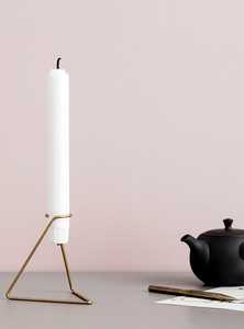 <b>Brass</b> <b>Candlestick</b> <b>Holder</b> Circular Home Decoration Durable - Product Image 1
