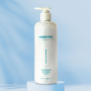 Champú HAIRSTRO para el Cuidado Diario del Cuero Cabelludo 500ml, Alivio para la Caída del Cabello, Fórmula Concentrada de Centella Asiática, Sin Irritación, Unisex, Para Todo Tipo de Cabello - Product Image 1