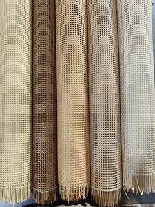 Malla de Ratán Tejida a Mano, Rollo de Malla de Caña Natural para Muebles Boho, Puertas de Armario y Paneles Decorativos - Product Image 1
