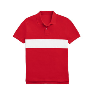 Camiseta de Manga Corta para Hombre, Estilo Casual Elegante, Antiarrugas, Lisa, Mezcla de Algodón, Tejido Jersey, 220g, Ligera, para Vacaciones de Verano - Product Image 4