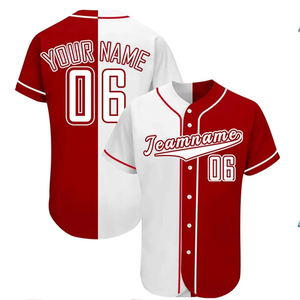 ชุดเบสบอลคุณภาพสูง เสื้อผ้ากีฬาระดับพรีเมียม ผ้าโพลีเอสเตอร์ 100% ชุดเบสบอลราคาดีที่สุด ขั้นต่ำในการสั่งซื้อน้อย ชุดเบสบอล - Product Image 1