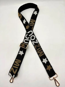 Cinturones de cuentas personalizables, correa ajustable para bolso cruzado, para la novia y para el espíritu del equipo. - Product Image 4