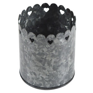 Macetas y Jardineras de Diseño Galvanizado, Decoración de Jardín de Metal, Jardinera con Asa para Decoración de Flores y Plantas - Product Image 4