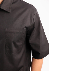 Custom Logo Men Zip Up <b>Shirt</b> Short Sleeve Casual Summer <b>Shirt</b> Lightweight Breathable OEM Manufacturer Bulk - Product Image 6