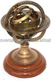 Esfera Armilar con Base, Globo Celeste Decorativo para el Hogar, Oficina, Escritorio, Decoración Náutica y Artículo de Regalo - Product Image 4