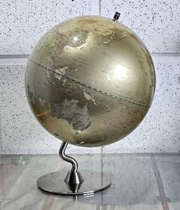 ลูกโลกโลหะประดับตกแต่งอย่างหรูหรา พร้อมลวดลายมหาสมุทรและลายฉลุ ประดับด้วยทองคำเปลว เหมาะสำหรับเป็นของขวัญสุดหรู - Product Image 5