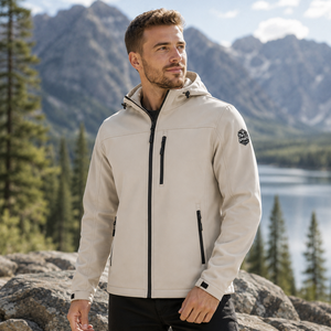 Oem Services Waterproof Men's Softshell <b>Jacket</b> Breathable <b>Fleece</b> <b>Lining</b> Zipper Closure Outdoor Winter Windproof Softshell <b>Jacket</b> - Product Image 2
