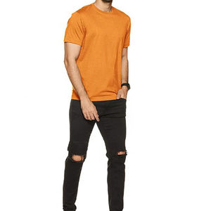 Camiseta 100% algodón para hombre, corte holgado, estampada, diseño personalizado, camiseta de alta calidad para hombre, cuello redondo. - Product Image 5