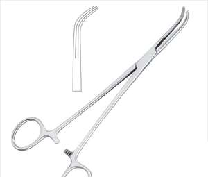 Pinzas Quirúrgicas Hemostáticas para Ducto Biliar 10"/8" Crile Medical de Acero Inoxidable, Manuales, Reutilizables, Certificadas CE ISO, de Grip Surgical - Product Image 1
