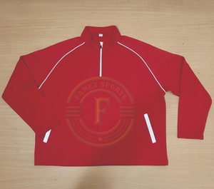 Sudadera Lisa de Polialgodón con Cremallera Completa al por Mayor para Uniformes y Estampado - Product Image 2