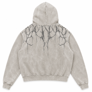 Sudadera con Capucha Tie-Dye para Hombre Silk Road, Corte Regular, Algodón French Terry, Ropa Casual de Otoño, Precio al por Mayor, OEM Personalizado - Product Image 5