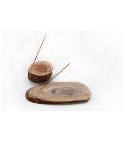 Quemador de Incienso Artístico de Madera de Sándalo Indio, Soporte para Meditación, Yoga, Aromaterapia, Varillas de Fragancia, Artesanía Hecha a Mano - Product Image 2