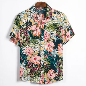 เสื้อเชิ้ตชายหาดพิมพ์ลาย 3 มิติแบบสั่งทำรุ่นใหม่ล่าสุดสำหรับผู้ชายไซส์ใหญ่ - Product Image 4