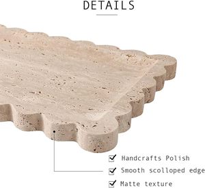 <b>Cheap</b> Marble <b>Vanity</b> Organizer Tray for Makeup, Skincare Products, Perfumes and Bathroom Accessories By AALIYAN IMPEX - Product Image 5